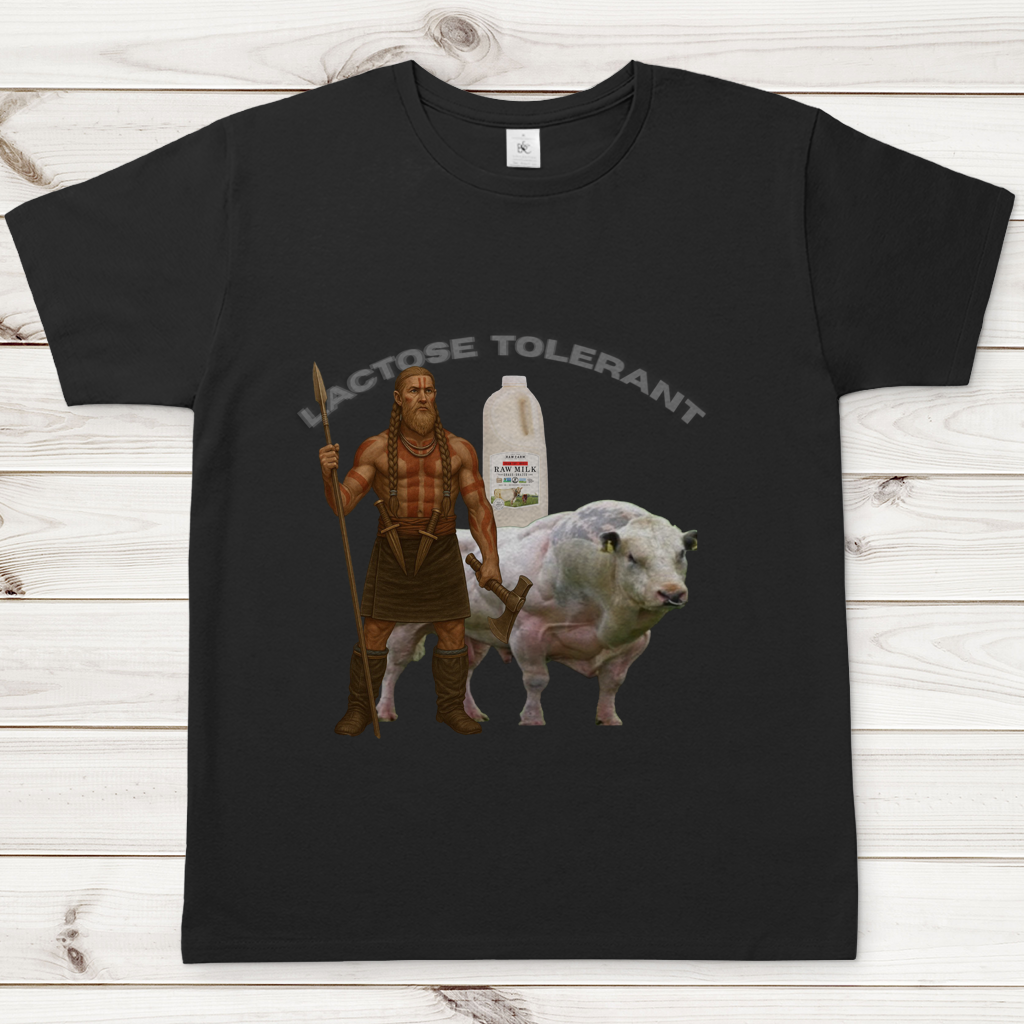 Herren T-Shirt lactosetolerant